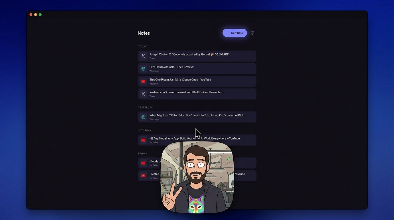 Julian Alvarez Wants You to Chat With AI About Saved Videos